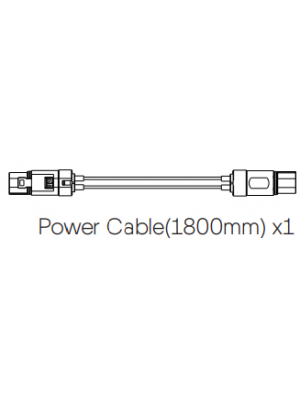 POWER CABLE 1,8M FOR T30